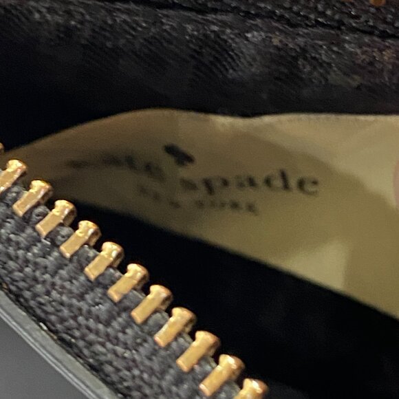 Kate Spade Braylon Patterson Drive Black Pebbled Leather Wallet - Picture 3 of 10